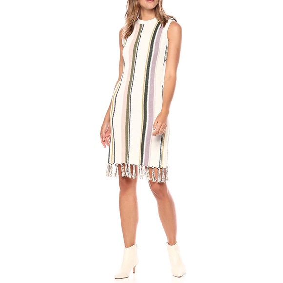 Anthropologie Dresses & Skirts - Anthropologie | Striped Sleeveless Sweater Dress